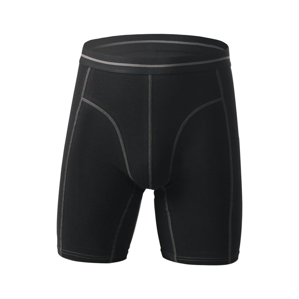 Cotton Men's Wear - resistant Sports Fitness Boxer Briefs - Amazitshop