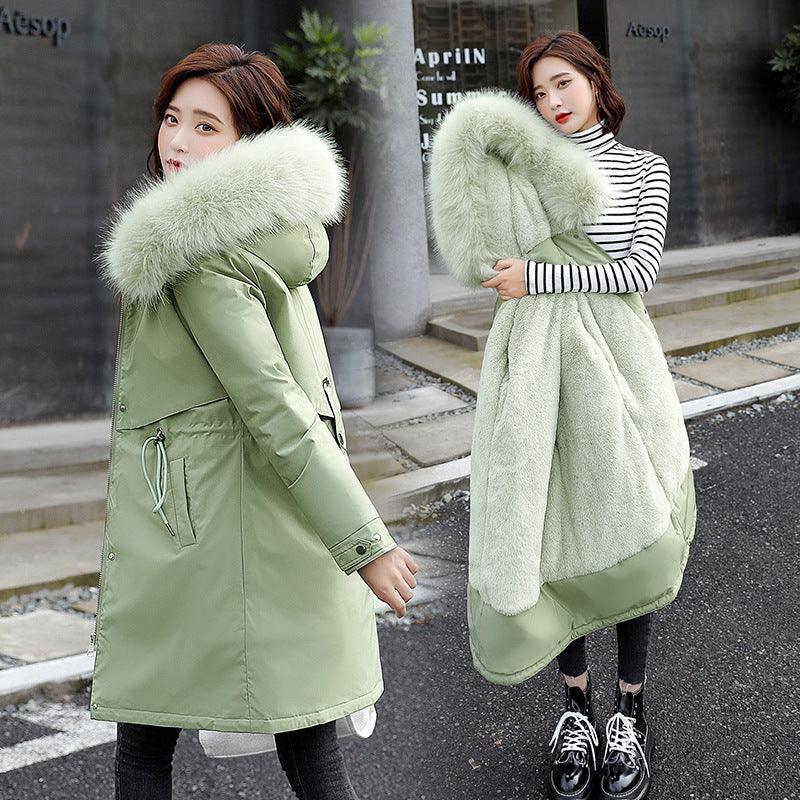 Cotton - Padded Jacket Waist Warm Winter Jacket - Amazitshop