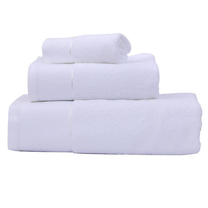 Cotton Towel Bath Towel Three Piece Water Absorbing Gift Towel Bath Towel Set - Amazitshop