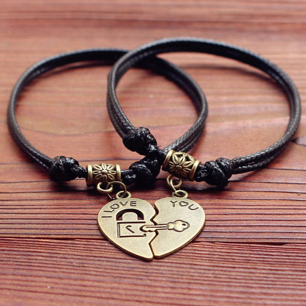 Couple Bracelets Girlfriends Bracelets Simple Couple Accessories - Amazitshop