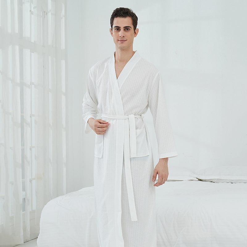 Couple Robes Sleepwear Women Men Loungewear Bathrobe - Amazitshop