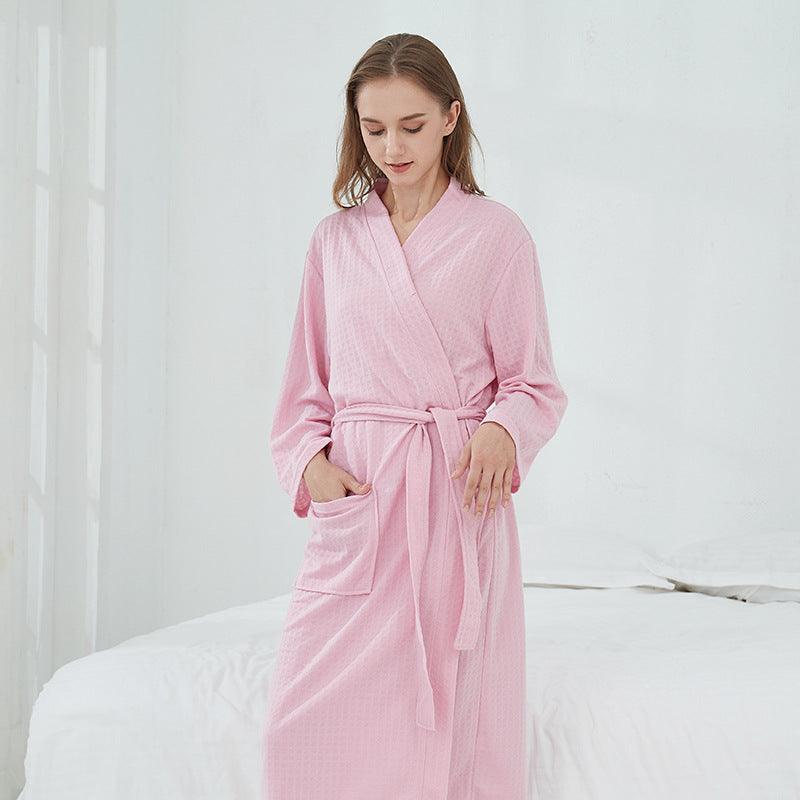 Couple Robes Sleepwear Women Men Loungewear Bathrobe - Amazitshop