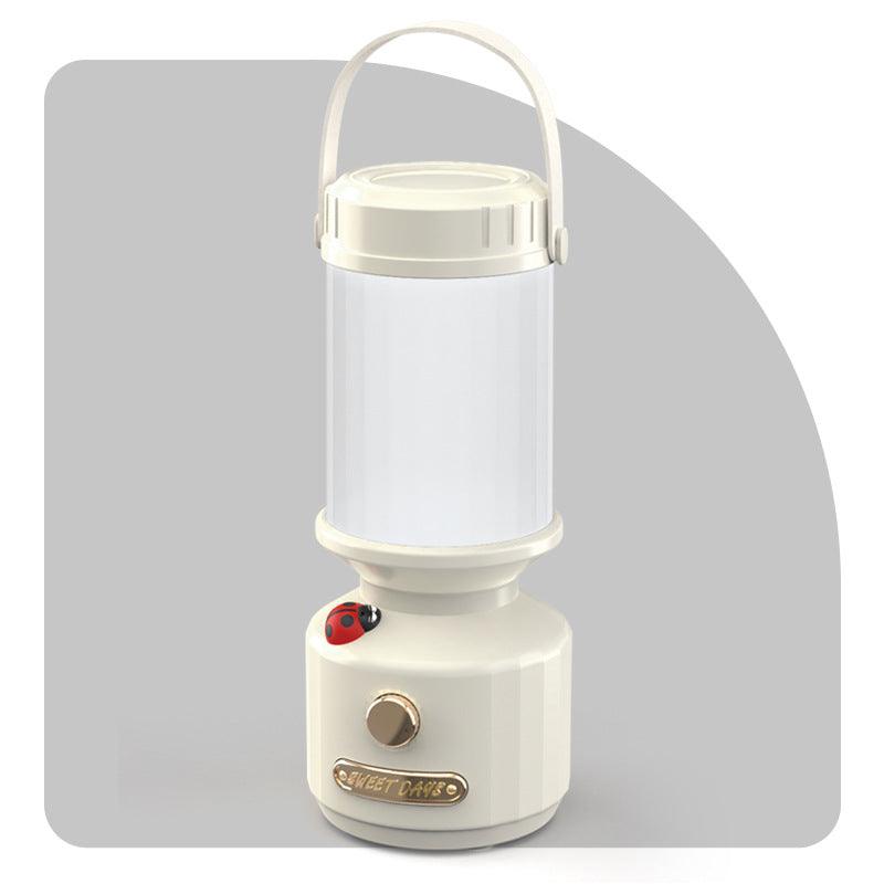 Creative Bedside Lamp Bedroom Rechargeable Sleeping Led Ladybug Simple Camping Night Light - Amazitshop