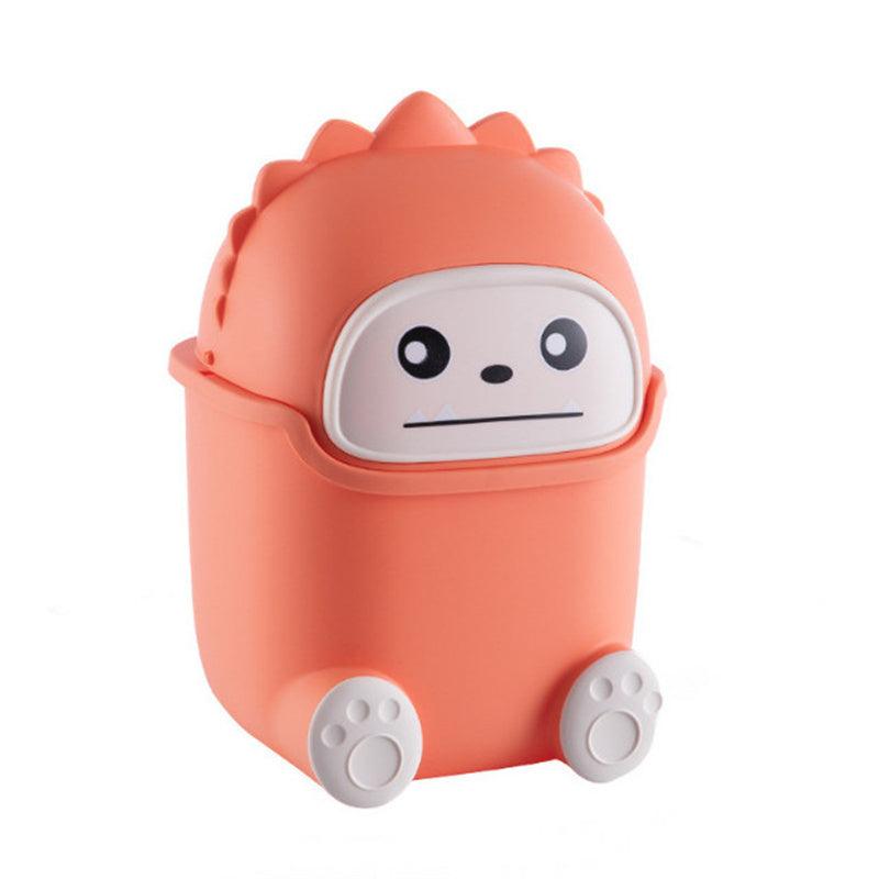 Creative Flip - top Desktop Trash Can Organization And Storage - Amazitshop