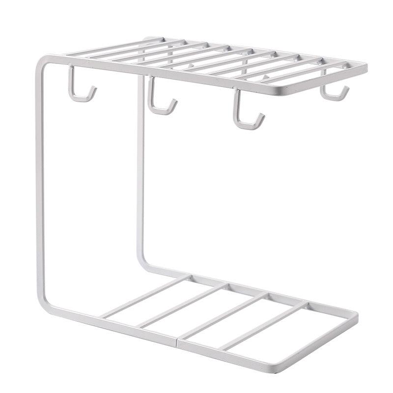 Creative Iron Household Cup Holder Storage Rack - Amazitshop