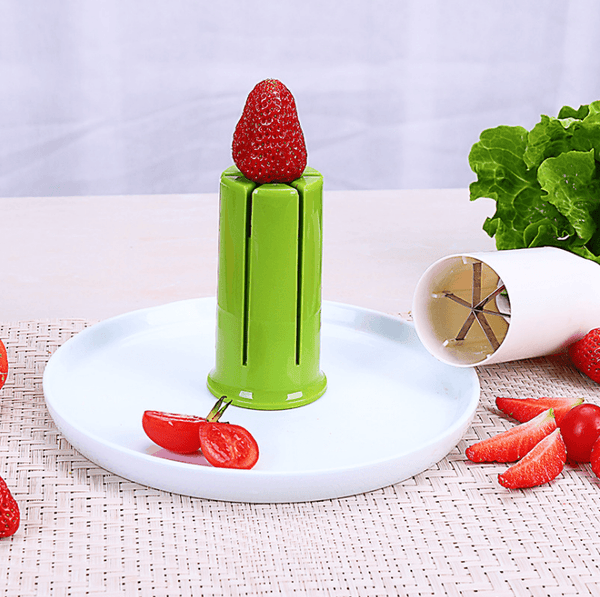 Creative Vegetable Cutters Fruit Kitchen Cucumber Carrot Divider Strawberry Slicer Splitter Kitchen Gadget Accessories - Amazitshop