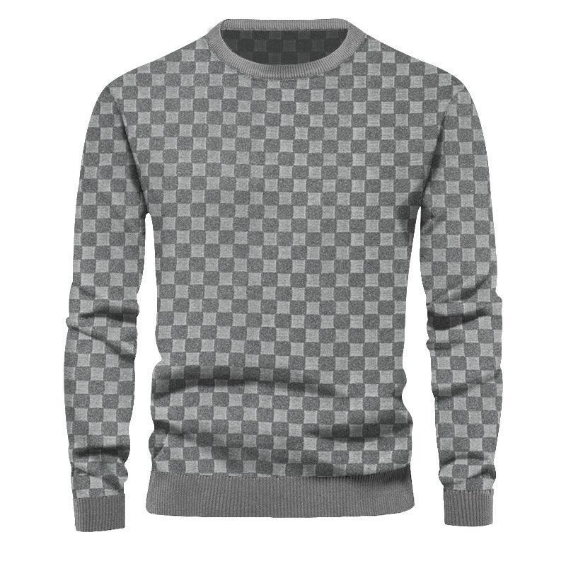 Crew Neck Casual Base Long Sleeve Shirt - Amazitshop