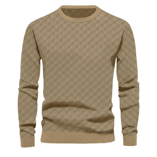 Crew Neck Casual Base Long Sleeve Shirt - Amazitshop