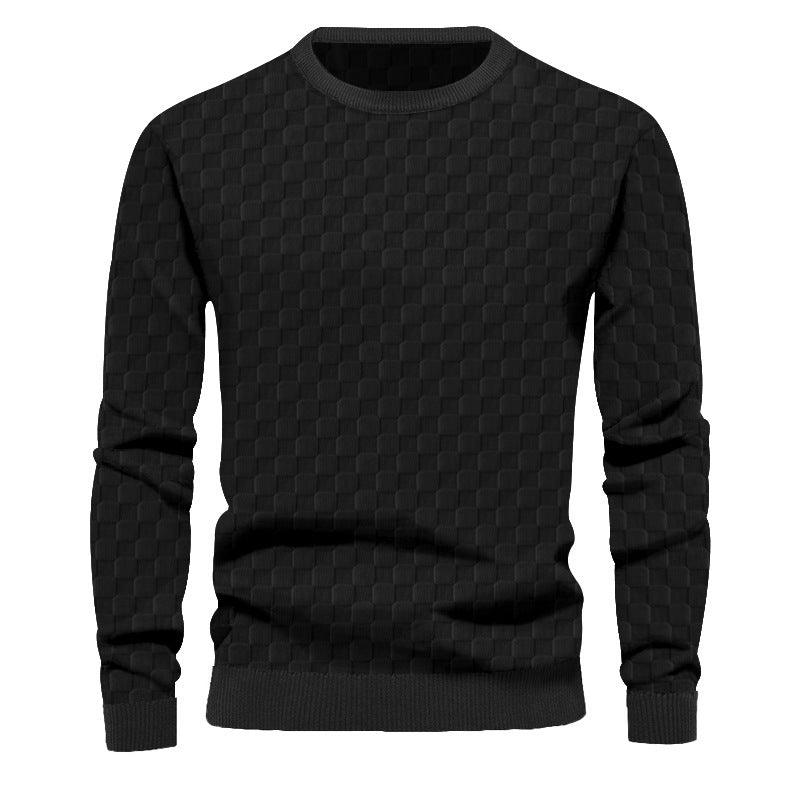 Crew Neck Casual Base Long Sleeve Shirt - Amazitshop