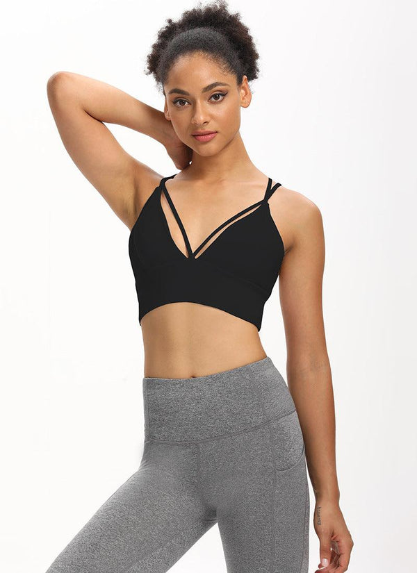 Cross beauty back yoga bra - Amazitshop