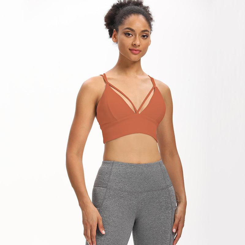 Cross beauty back yoga bra - Amazitshop