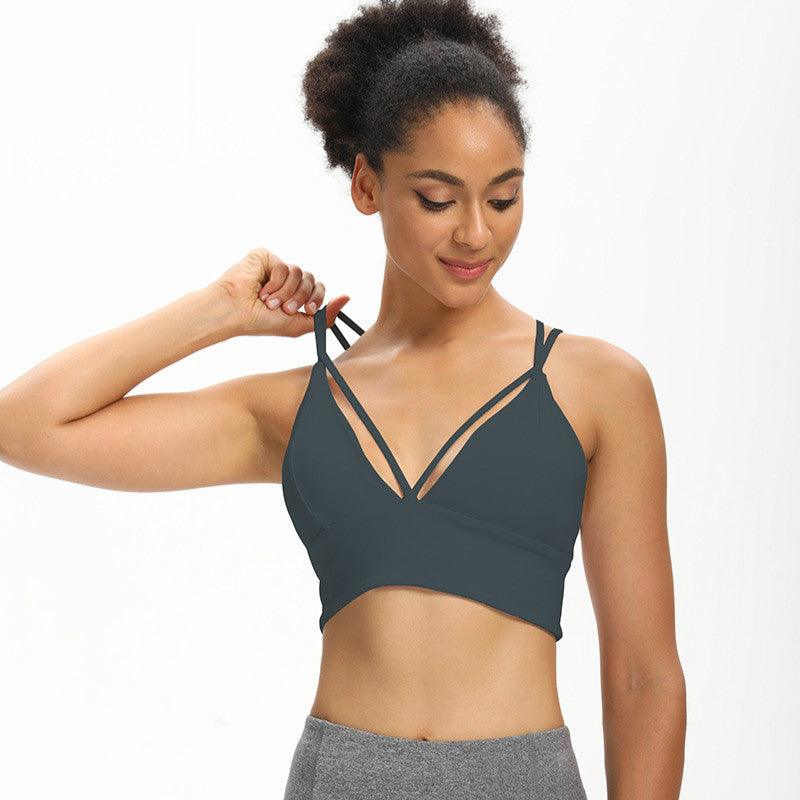Cross beauty back yoga bra - Amazitshop