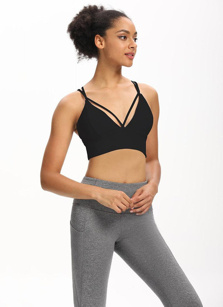 Cross beauty back yoga bra - Amazitshop