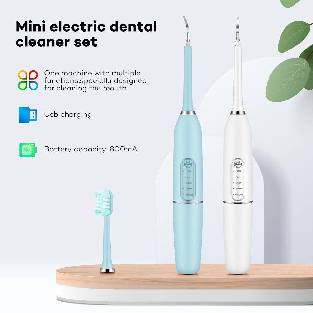 Cross - border New Arrival Removing Tartar And Calculus Water Toothpick Set Oral Care Tools Electrodynamic Instrument Teeth Cleaner - Amazitshop