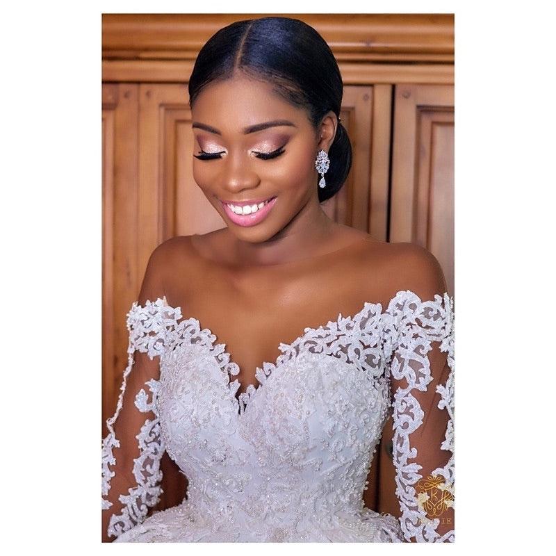 Custom Wedding Gown Bridal Dresses - Amazitshop