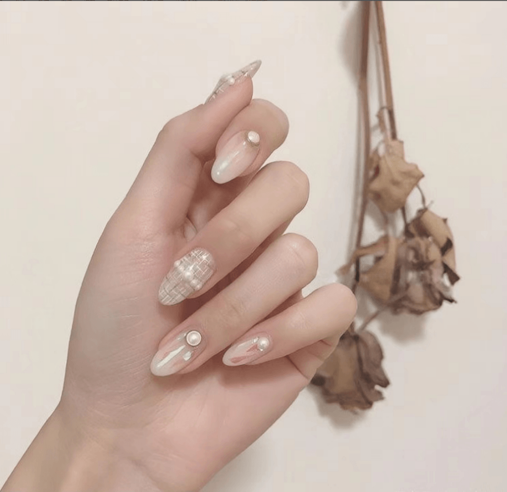 Cute And Sweet Luxury Hand - made Press On Nails 30pcs In Every Box - Amazitshop