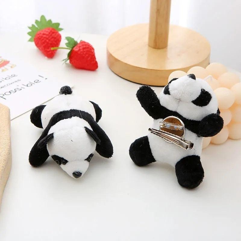 Cute Cartoon Plush Panda Headband Hair Accessories - Amazitshop