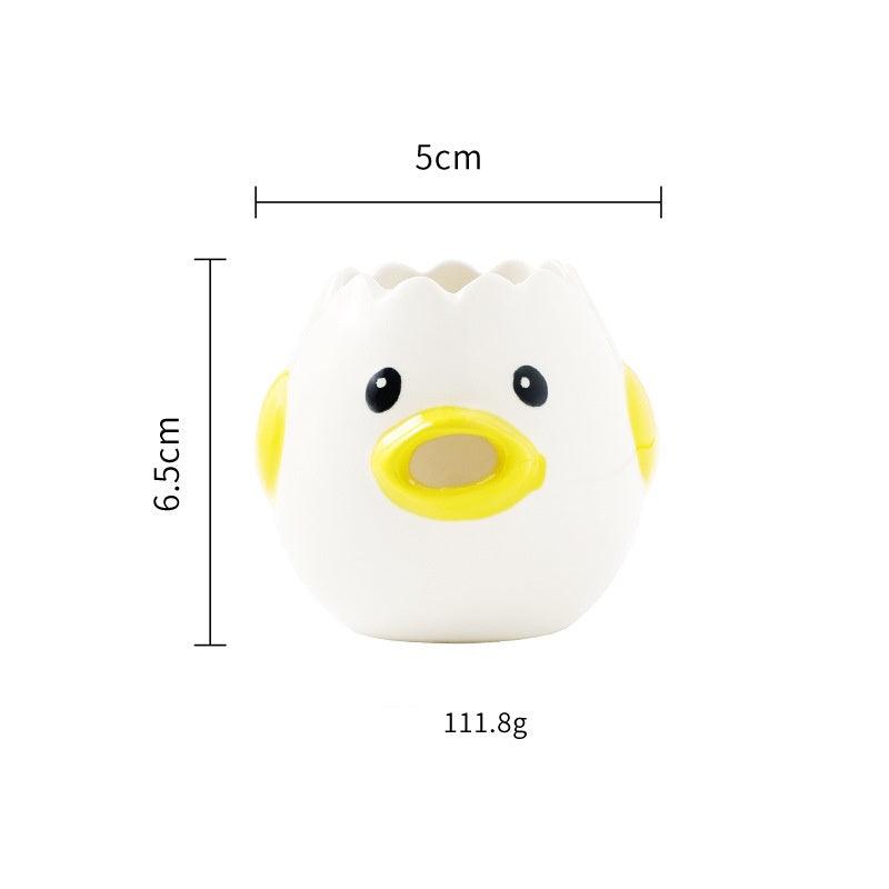Cute Chicken Ceramic Egg White Separator Kitchen Accessories Practical - Amazitshop