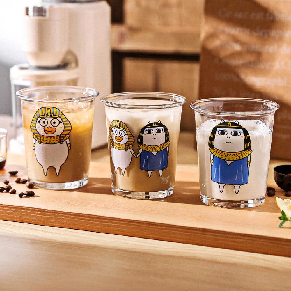 Cute Glass Home Drink Juice Milk - Amazitshop