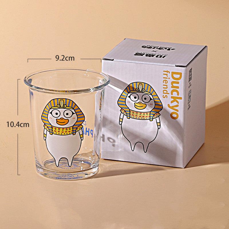 Cute Glass Home Drink Juice Milk - Amazitshop