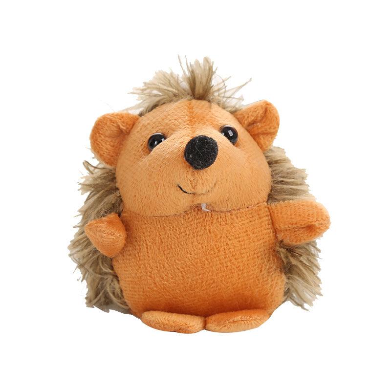 Cute Hedgehog Plush Key Chain Pendant Decoration Cars And Bags Jewelry - Amazitshop