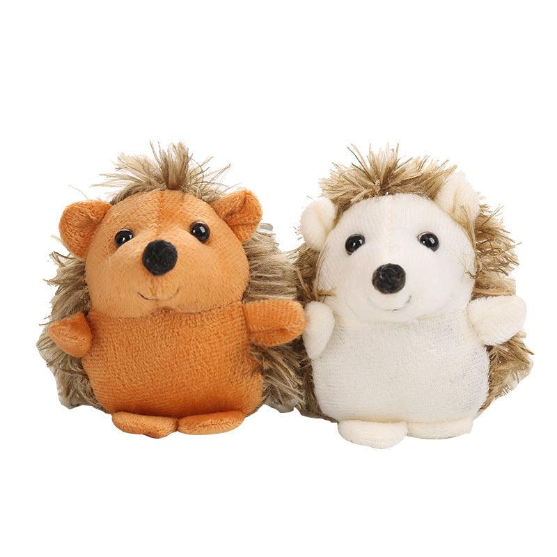 Cute Hedgehog Plush Key Chain Pendant Decoration Cars And Bags Jewelry - Amazitshop