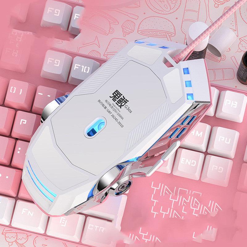 Cute Mechanical Gaming Macro Mute Computer Accessories - Amazitshop