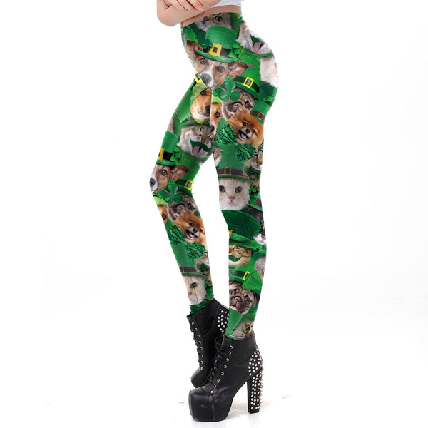 Cute Pet 3D Digital Printed Dinner Party Bottoms - Amazitshop