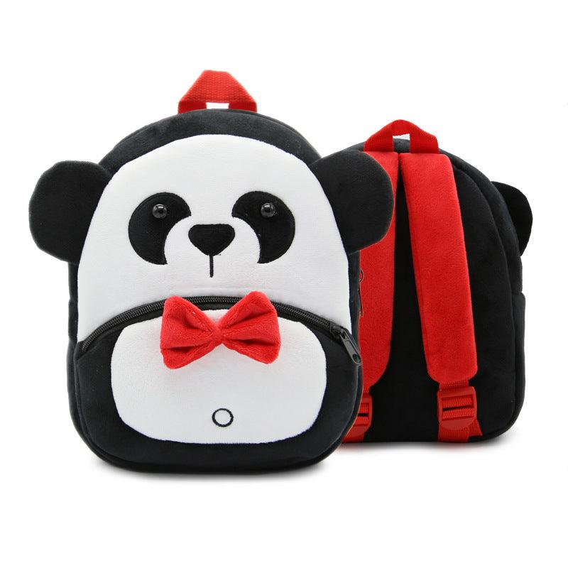Cute Plush Backpacks Kindergarten Cartoon School Bags Children Animal Toys Bag - Amazitshop