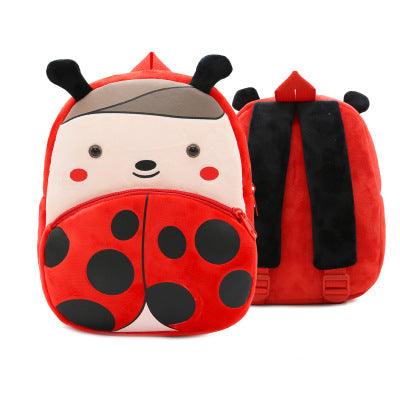 Cute Plush Backpacks Kindergarten Cartoon School Bags Children Animal Toys Bag - Amazitshop