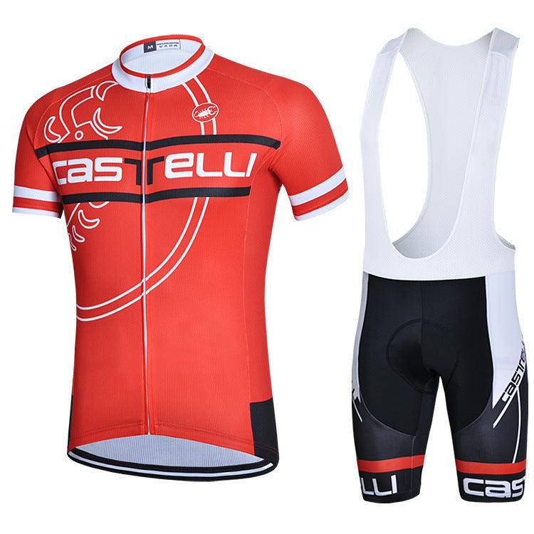 Cycling Wear Short - sleeved Suit Men's Summer Tour De France Road Bike - Amazitshop
