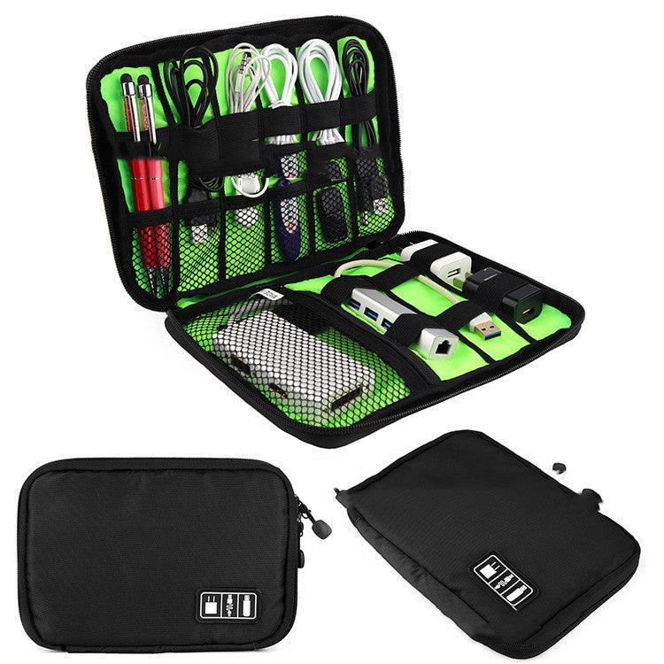 Data Cable Mobile Phone Accessories Storage Bag Earphone Charger Travel Organizer Bag - Amazitshop