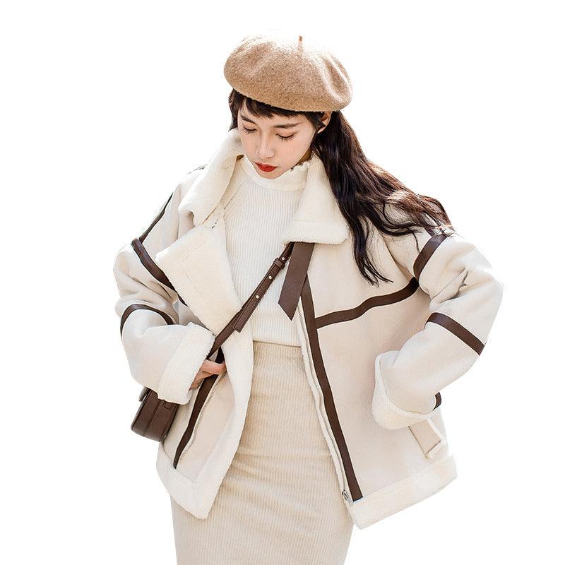 Deerskin velvet jacket - Amazitshop