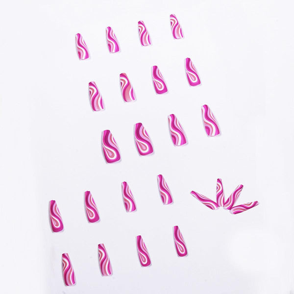 Detachable Artistic Wearable Finished Fake Nails - Amazitshop