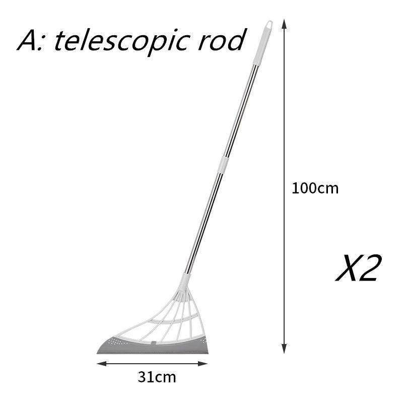 Detachable Mop Without Leaving Marks Floor Wiper Bathroom Household Cleaning Tools - Amazitshop