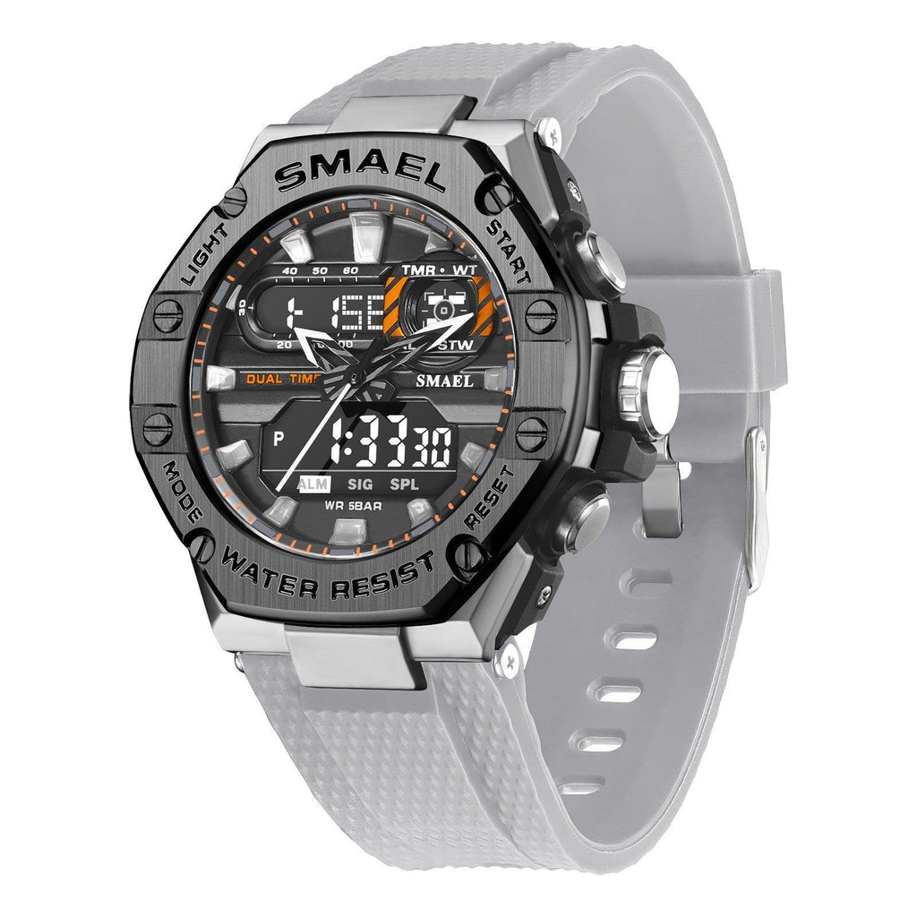 Digital Alloy Electronic Watch Men - Amazitshop