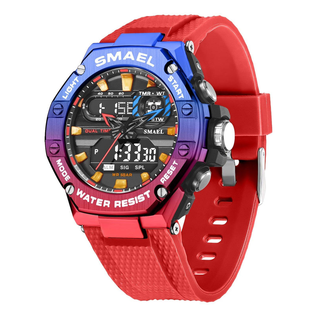 Digital Alloy Electronic Watch Men - Amazitshop