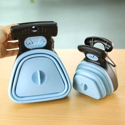 Dog Pet Travel Foldable Pooper Scooper With 1 Roll Decomposable bags Poop Scoop Clean Pick Up Excreta Cleaner Epacket Shipping - Amazitshop