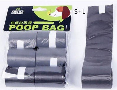 Dog Pet Travel Foldable Pooper Scooper With 1 Roll Decomposable bags Poop Scoop Clean Pick Up Excreta Cleaner Epacket Shipping - Amazitshop