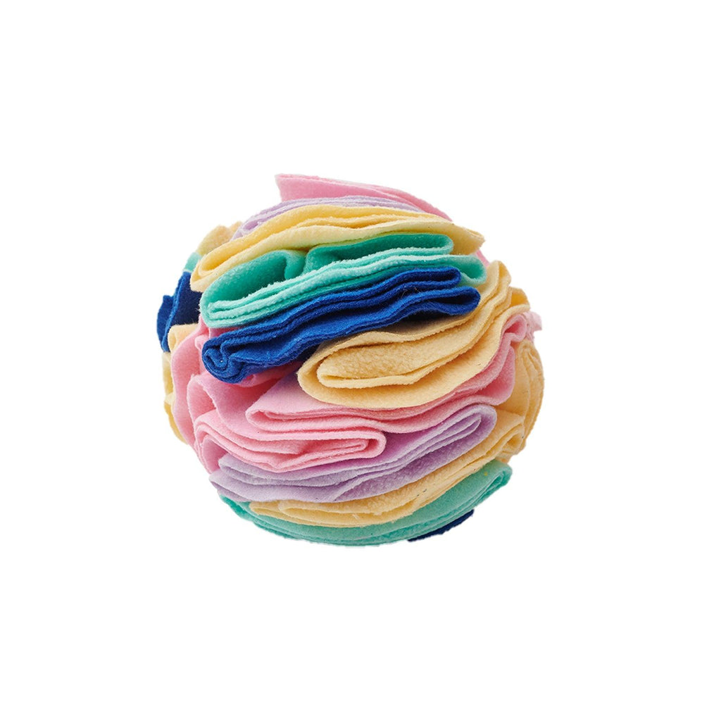 Dog Sniffing Ball Puzzle Toys Inscrease IQ Slow Dispensing Feeder Folderble Dog Now Sniff Toy Pet Traning Game Intelligence Toy - Amazitshop