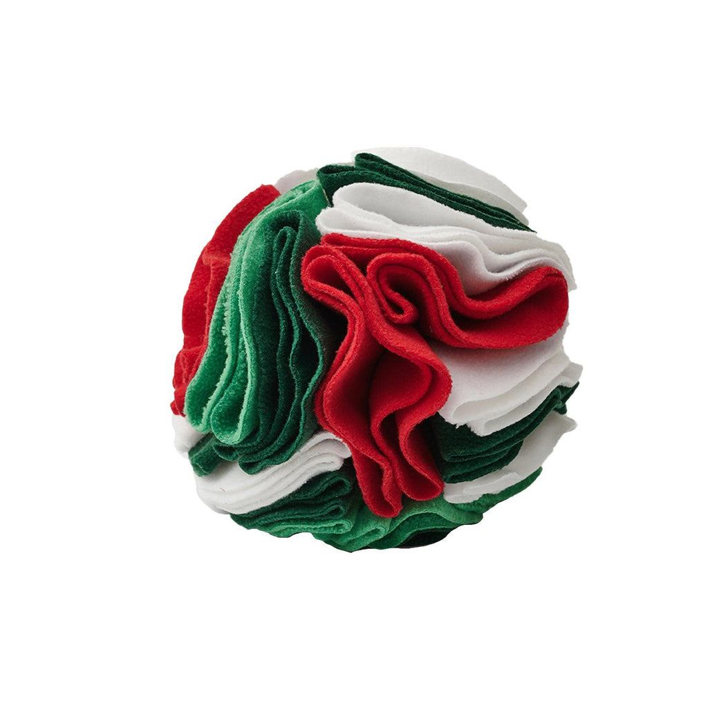 Dog Sniffing Ball Puzzle Toys Inscrease IQ Slow Dispensing Feeder Folderble Dog Now Sniff Toy Pet Traning Game Intelligence Toy - Amazitshop