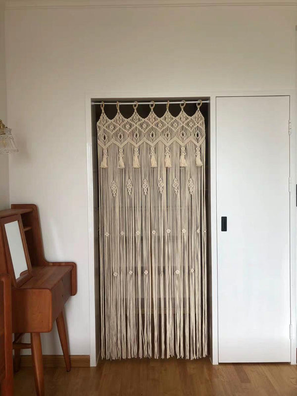 Door Curtain Tapestry Hand - Woven Curtain Tapestry Pastoral Wedding Tapestry - Amazitshop