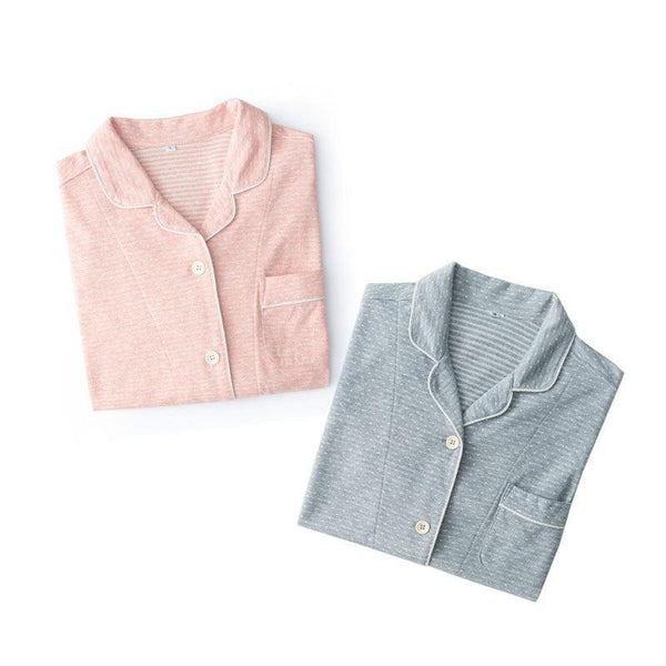 Double - layer knitted fabric wave dot home service - Amazitshop