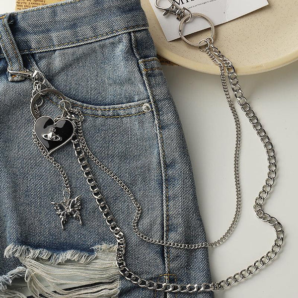 Double Metal Trouser Chain Accessories - Amazitshop