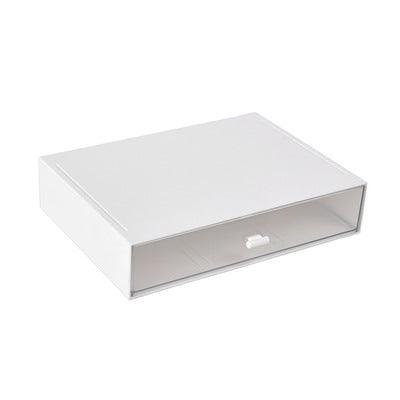 Drawer Type Cosmetic Storage Office Desk Stationery Organizer Box - Amazitshop