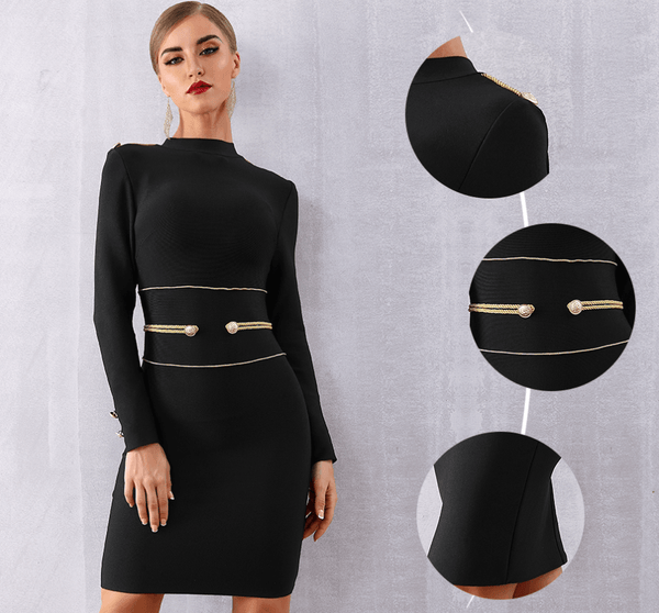 dress with three colors - Amazitshop