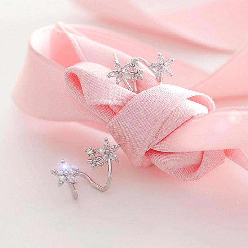 Earring short hair earrings - Amazitshop