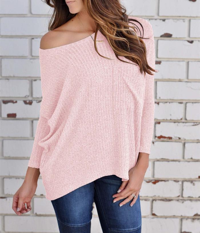 Easy - Care Oversized Sweaters Oversized knitwear - Amazitshop