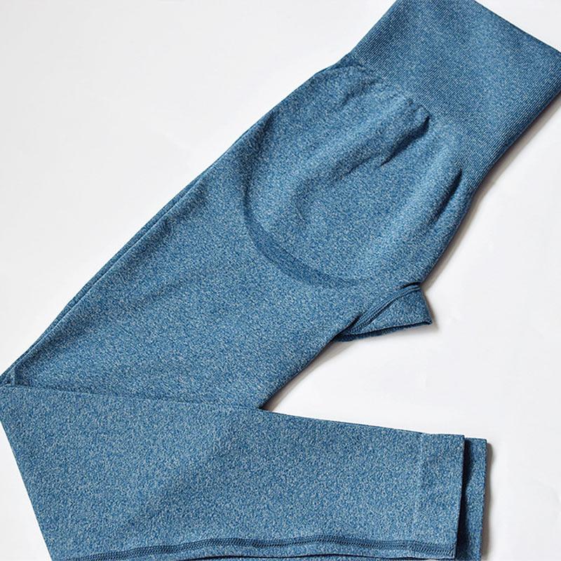 Elastic tight yoga pants high waist hip fitness pants - Amazitshop