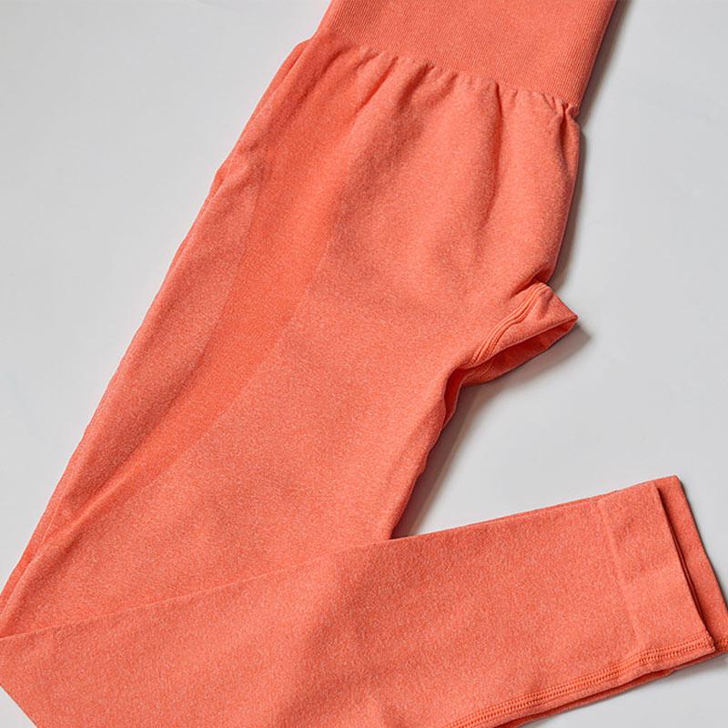 Elastic tight yoga pants high waist hip fitness pants - Amazitshop